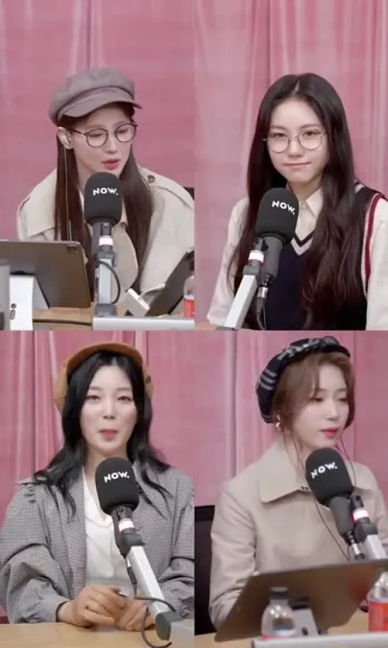 210413 Miyeon - Gossip Idle EP10 with Yeonhee, Suyun, Dahyun (Rocket Punch) @ Radio (Host)