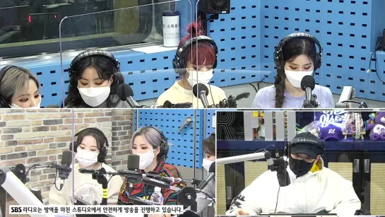 210122 (G)I-DLE - SBS powerFM Lee Joon Youngstreet @ Radio