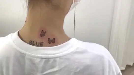 200606 Soojin's new tattoo @ Other