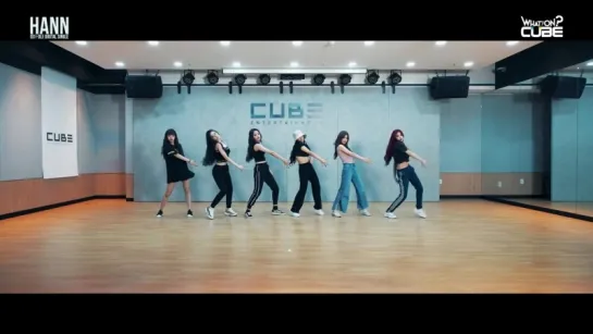 180820 (G)I-DLE Hann @ Dance Practice