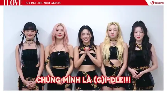 221011 (G)I-DLE - Message for Bandina