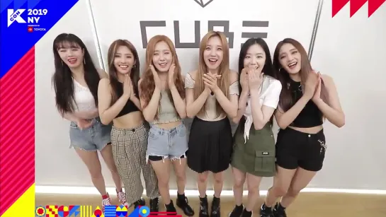 190608(G)I-DLE -  KCON19NY! @ Message