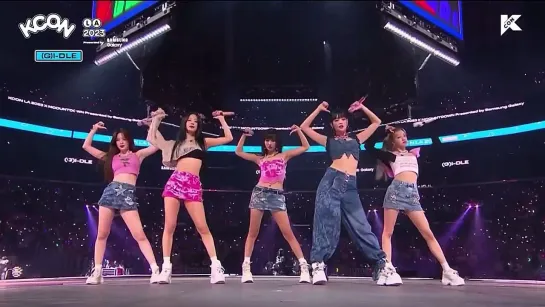 230820 (G)I-DLE - TOMBOY at KCON LA 2023 @ Performance