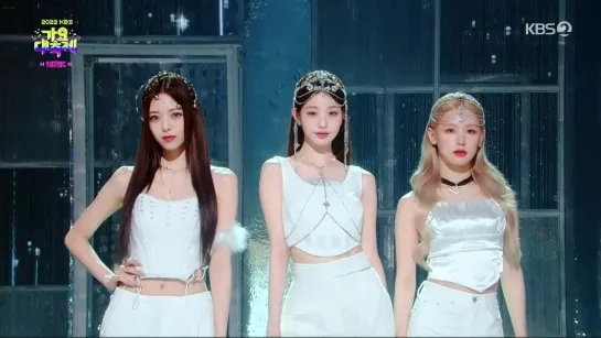 221216 (G)I-DLE's Miyeon, IVE'S Wonyoung, ITZY's Yuna - "Dreams Come True" (S.E.S) Intro @ KBS GAYO