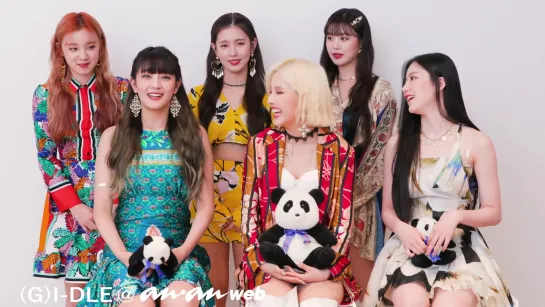 190828 (G)I-DLE - 【anan K-POP】 @ Interview