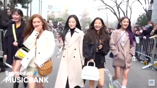 190315 (G)I-DLE - OTW to Music Bank @ Press