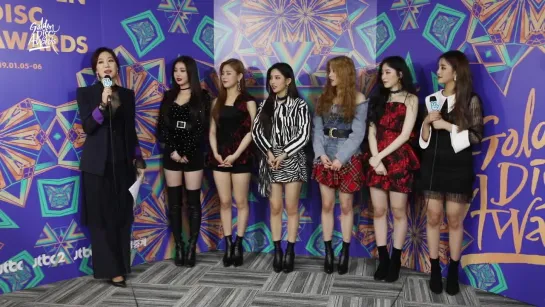 190105 (G)I-DLE @ Interview GDA