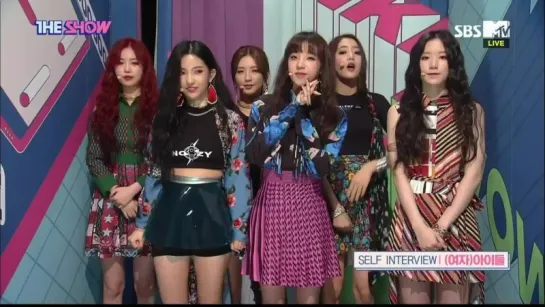 180821 (G)I-DLE Interview @ The Show