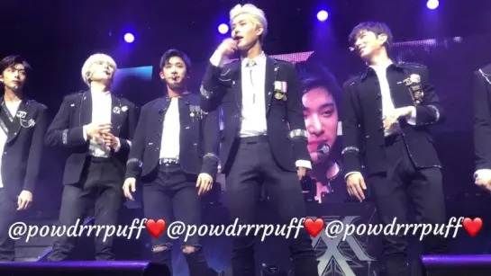 [VK][170723] MONSTA X Fancam Talk Time @ 'THE 1ST WORLD TOUR' Beautiful in Los Angeles (D-1)