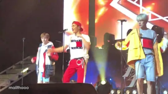 [VK][170723] MONSTA X Fancam (I.M & Minhyuk & Shownu) - '24K Magic' (Bruno Mars Cover) @ 'THE 1ST WORLD TOUR' Beautiful in Los A