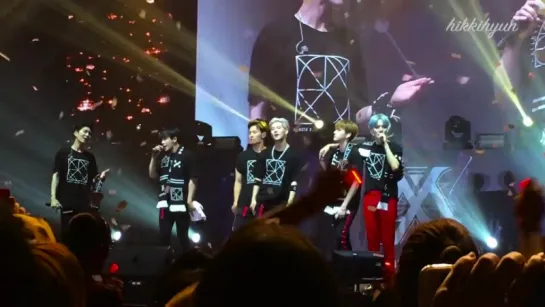 [VK][170708] MONSTA X Fancam - '5:14 (Last Page)' + ending @ 'THE 1ST WORLD TOUR' Beautiful in Hong Kong