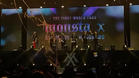 [VK][170708] MONSTA X Fancam ending @ 'THE 1ST WORLD TOUR' Beautiful in Hong Kong