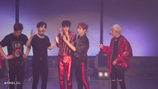 [VK][170618] MONSTA X Fancam talking @ 'THE 1ST WORLD TOUR' Beautiful in Seoul (D-2)