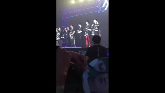 [VK][170617] MONSTA X Fancam ending speech @ 'THE 1ST WORLD TOUR' Beautiful in Seoul (D-1)