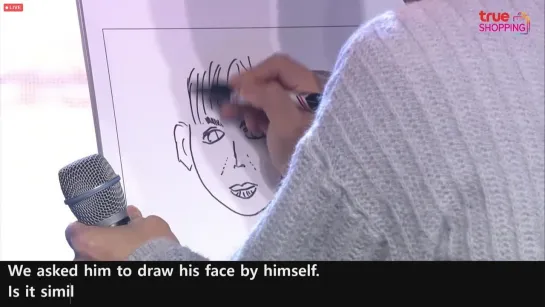 210213 2021 Park Yu Chun Valentines FAN-CON in Thailand (Eng Sub)_Portrait_Drawing