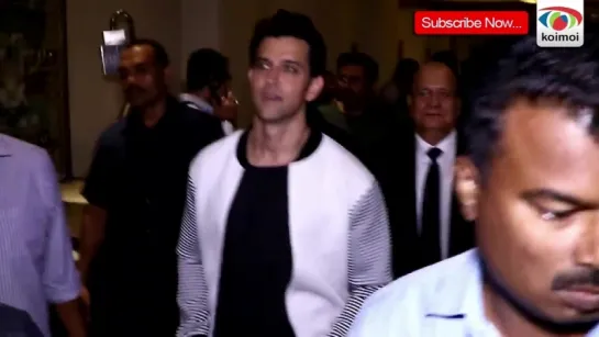 Hrithik Roshan Mobbed By Fans  Media