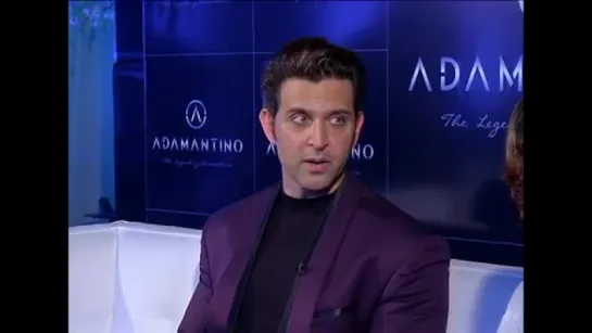 Hrithik Endorses Luxury Brand Adamantino