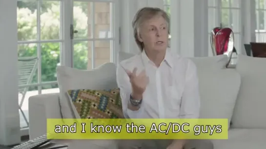 Paul McCartney On AC/DC