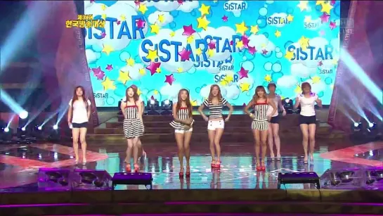 120903 Sistar - Loving U @ The 39th Korea Broadcasting Awards