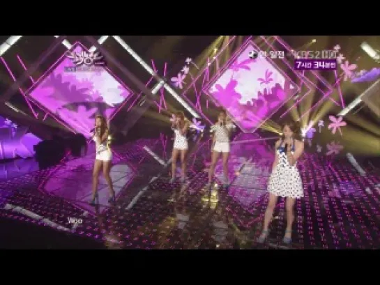 120810 Sistar - Loving U @ Music Bank