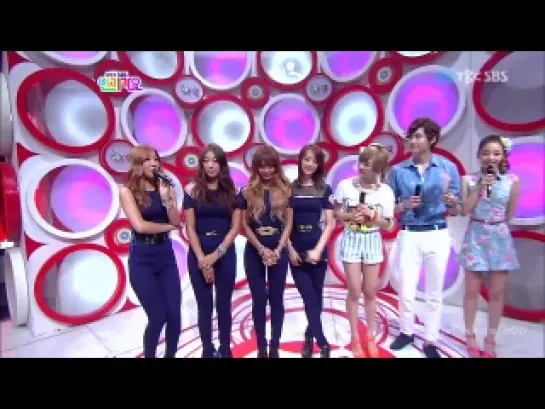 120701 Sistar - Interview @ Inkigayo