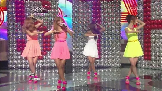 120629 Sistar - Alone + How Dare You + So Cool + Loving U @ Music Bank (Comeback Stage)