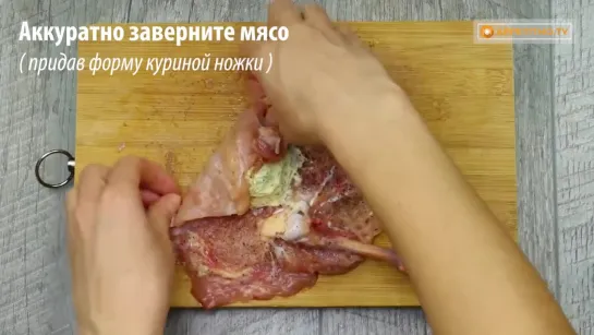 НЕЖНЫЕ КУРИНЫЕ НОЖКИ В БЕКОНЕ