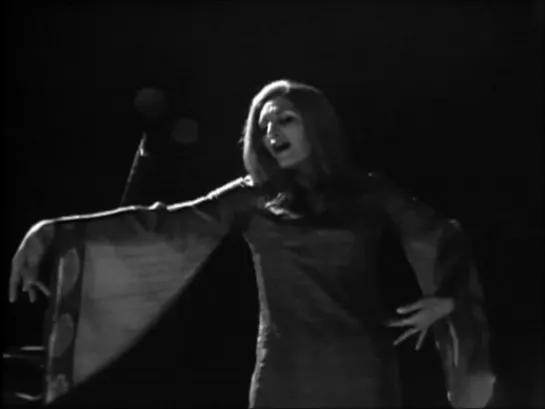 Dalida ♫ Entre les lignes, entre les mots ♪ 24/01/1971 (Télé dimanche (1re chaine)