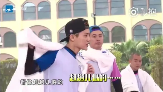 [BTS] 160509 'Running Man China' S4 Ep. 4 BTS @ Lu Han