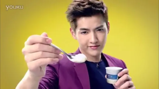 [MENGNIU] 150805 Mengniu Frozen Yogurt Ice Cream CF @ Wu Yi Fan