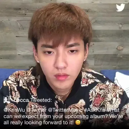 [TWITTER] 181013 #AskKris Live Chat on Twitter @ Wu Yi Fan