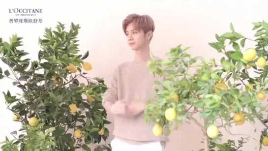 [BTS] 180709 L'Occitane Verbena Collection Behind The Scenes @ Lu Han