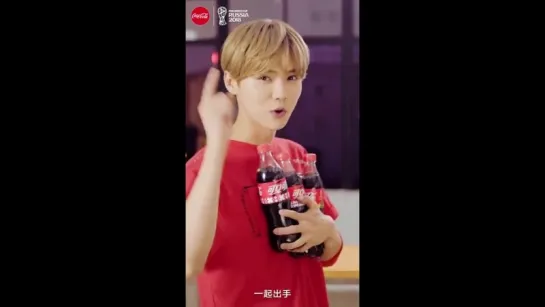 [CF] 180615 Coca-Cola Video (The World Cup version 4) @ Lu Han