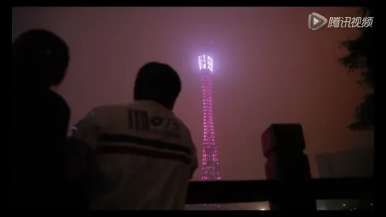 151222 “Welcome Home Wu Yifan“ Message on Canton Tower (Guangzhou) @ Wu Yi Fan