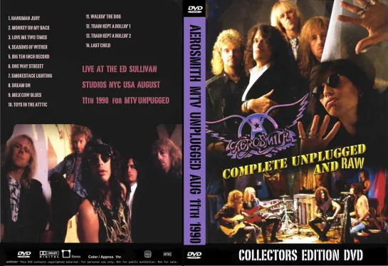 Aerosmith - MTV Unplugged. Complete unaired version (2006)