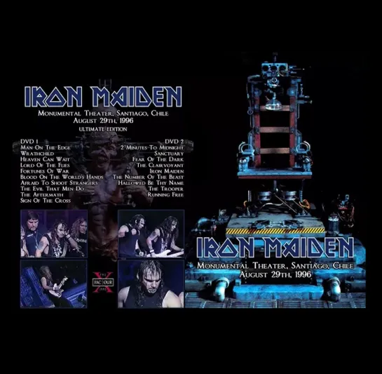 Iron Maiden - Live at Monumental Theatre, Santiago, Chile, 29.08.1996