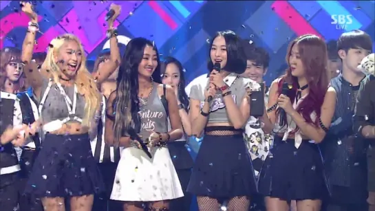 150705 Sistar - No.1 + Encore @ Inkigayo