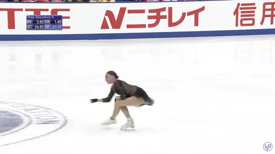 Alina ZAGITOVA RUS Short Program 2019 NHK Trophy (720p)