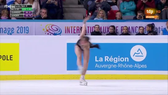 Alina ZAGITOVA. GP France 2019, FS