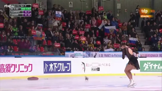 Alina ZAGITOVA. IDF 2019, SP