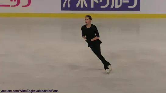 Alina Zagitova GP France 2019 FULL Practice 1080p 50