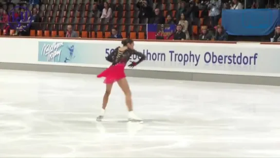 Alina Zagitova Nebelhorn Trophy 2018 FS 1