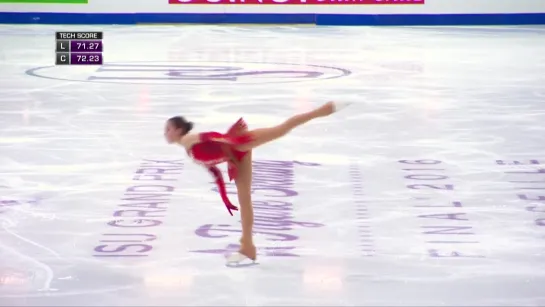 2016 ISU Junior Grand Prix Final - Marseille - Ladies Free - Alina ZAGITOVA RUS