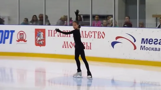 Alina Zagitova Championship Moscow 2015 КП