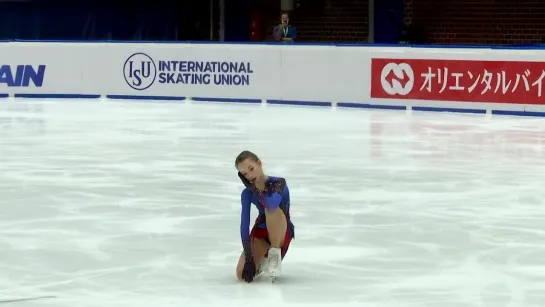 Sofia AKATEVA RUS _ WOMEN FREE SKATING _ Gdansk 2021 - JGPFigure ( 1080 X 1920 )