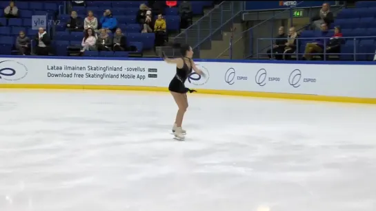 Елизавета Туктамышева. Finlandia trophy 2019, SP