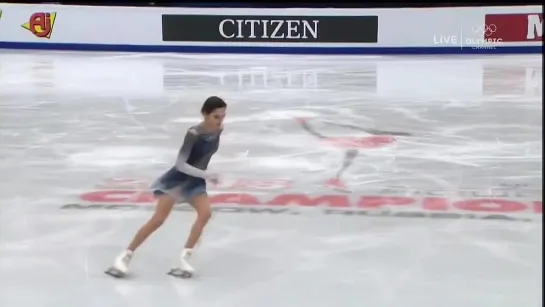 2018 EC Evgenia MEDVEDEVA SP RUS