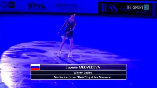 Евгения Медведева Показательные • Rostelecom Cup 2017 22 октября • TeleSport