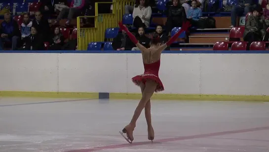 15_Evgenia_MEDVEDEVA_(RUS)_-_ISU_JGP_Baltic_Cup_2013_Junior_Ladies_Short_Program(720p)