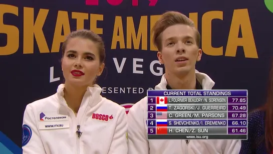 Ice Dance Rhythm Dance _ Skate America 2019 _ #GPFigure